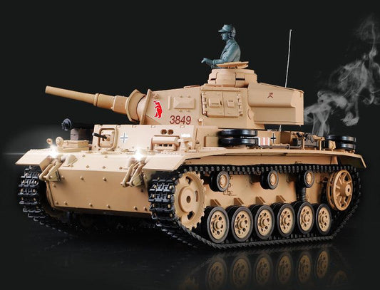 Experience Realistic Warfare with the WWII German RC Tank Panzer III Type H Panzerkampfwagen III Ausf. H - Drift RC Model