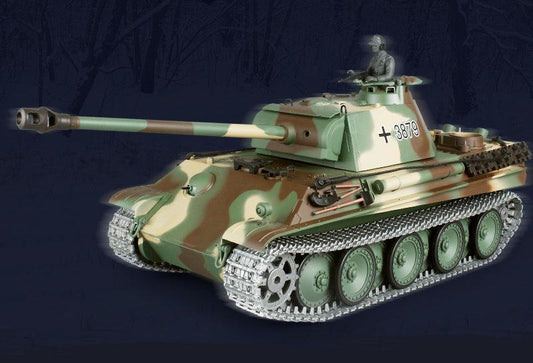 Conquer the Terrain with Your German Panther Type G Electric Remote Control Tank - Drift RC Model