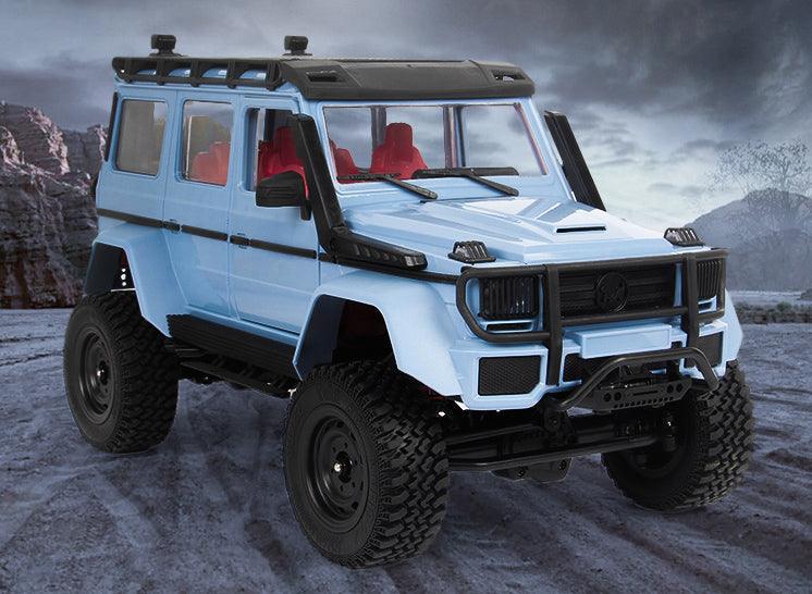 Mercedes-Benz RC G-Class Wagon Brabus G500 Remote Control Car Yellowish Green Color Climbing Off-road Vehicle Modified Professional RC - Drift RC Model