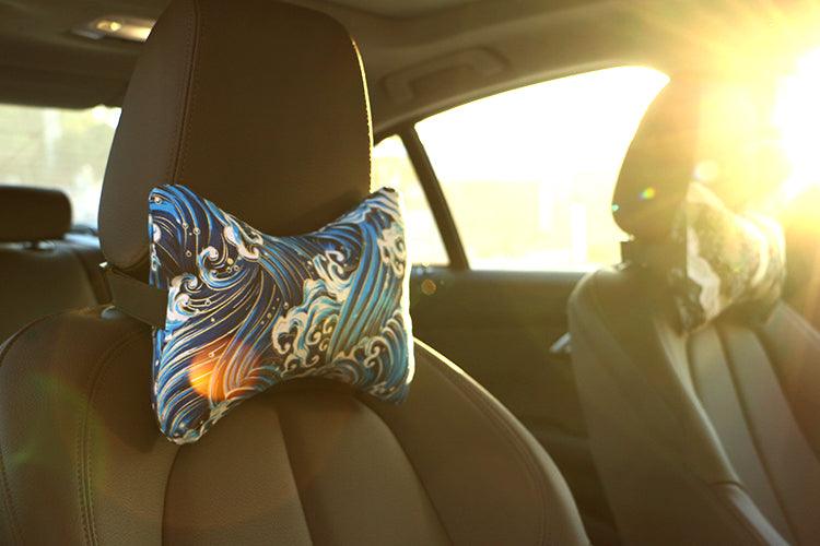 Japanese Car Modification Decoration JDM Four Seasons Back Cushion Waist Pillow Waist Cushion Neck Protection - Drift RC Model