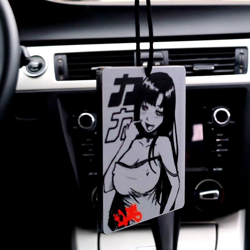 Japanese Maid Car Pendant Anime Cartoon Rearview Mirror Car Interior Pendant JDM - Drift RC Model