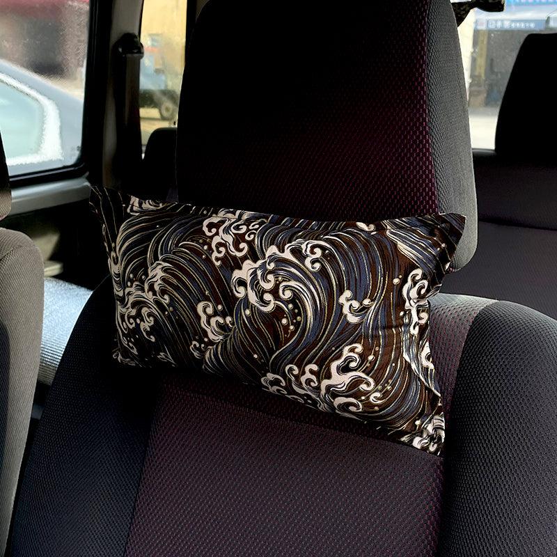 Japanese Style JDM Car Backrest Pillow Shoulder Pillow Car Seat Headrest Neck Pillow - Drift RC Model