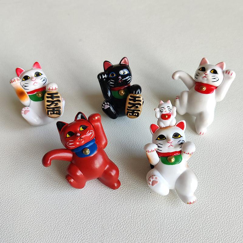 Japanese Style Lucky Cat Car Air Conditioning Outlet Decorative Ornaments JDM Modified Japanese Car - Drift RC Model