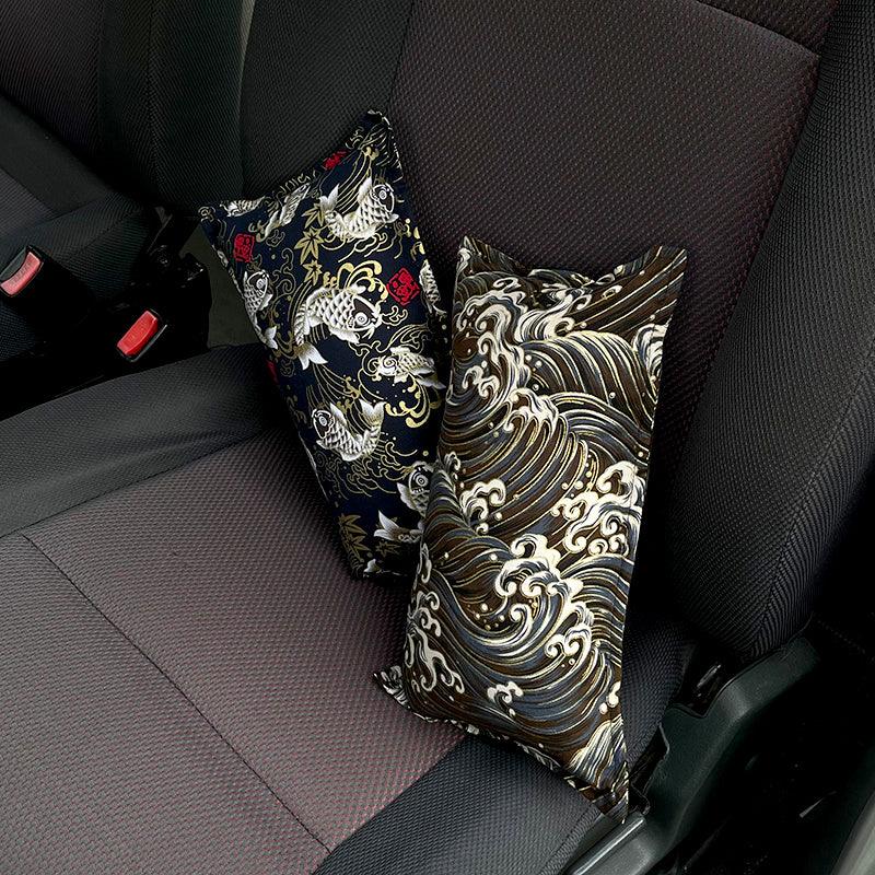 Japanese Style JDM Car Backrest Pillow Shoulder Pillow Car Seat Headrest Neck Pillow - Drift RC Model