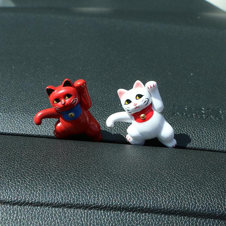 Japanese Style Lucky Cat Car Air Conditioning Outlet Decorative Ornaments JDM Modified Japanese Car - Drift RC Model