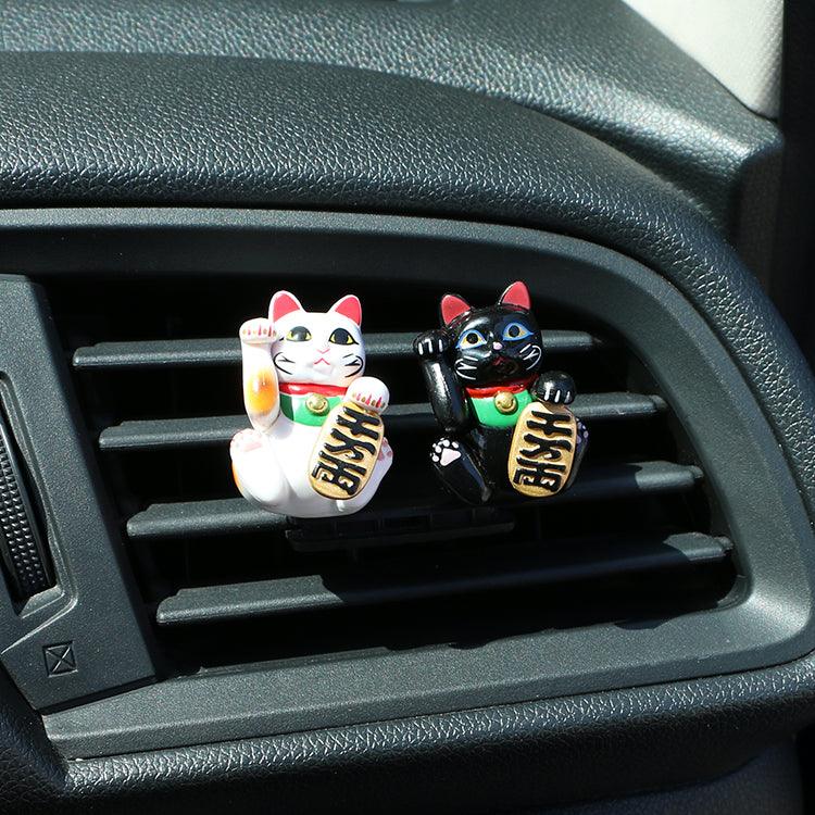 Japanese Style Lucky Cat Car Air Conditioning Outlet Decorative Ornaments JDM Modified Japanese Car - Drift RC Model