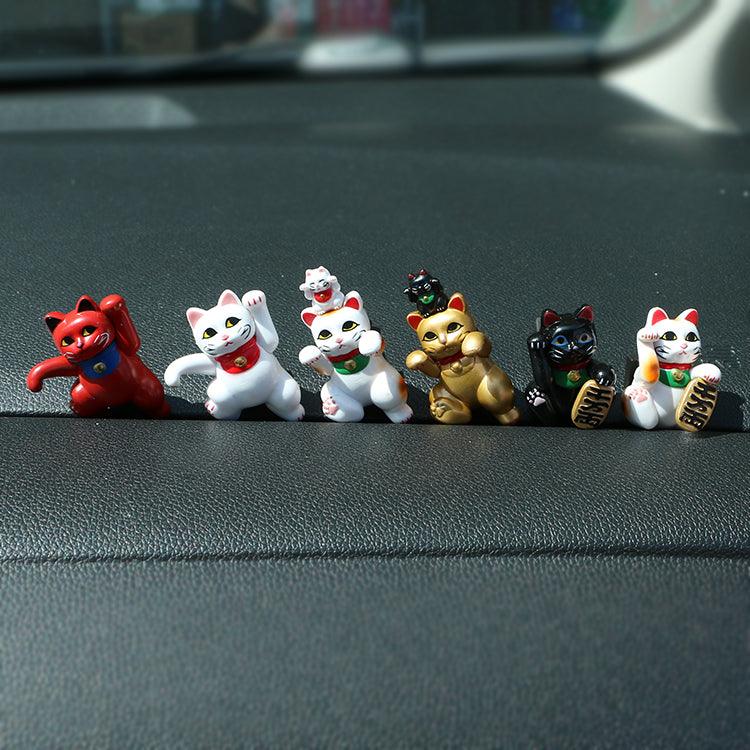 Japanese Style Lucky Cat Car Air Conditioning Outlet Decorative Ornaments JDM Modified Japanese Car - Drift RC Model