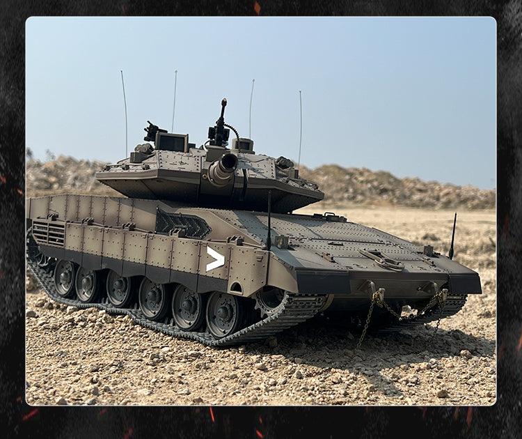 RC Tank Israel Merkava IV Tank Remote Control Tank Israel Main Battle Tank Vehicle Military Model - Drift RC Model