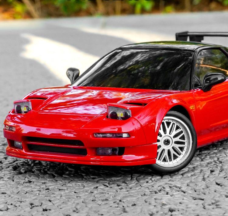 RC Honda Silver NSX 1/18 Classic Remote Control Car Popup Light Flip Light Drift RC Car - Drift RC Model