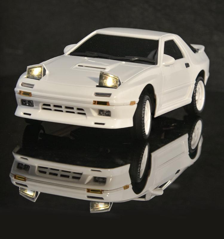 RC Mazda Red RX-7 1/18 Classic Remote Control Car Popup Light Flip Light Drift RC Car - Drift RC Model