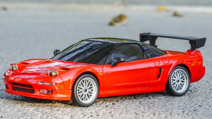 RC Honda Silver NSX 1/18 Classic Remote Control Car Popup Light Flip Light Drift RC Car - Drift RC Model