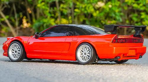 RC Honda Silver NSX 1/18 Classic Remote Control Car Popup Light Flip Light Drift RC Car - Drift RC Model