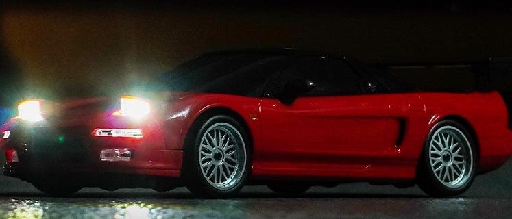 RC Honda Red NSX 1/18 Classic Remote Control Car Popup Light Flip Light Drift RC Car - Drift RC Model