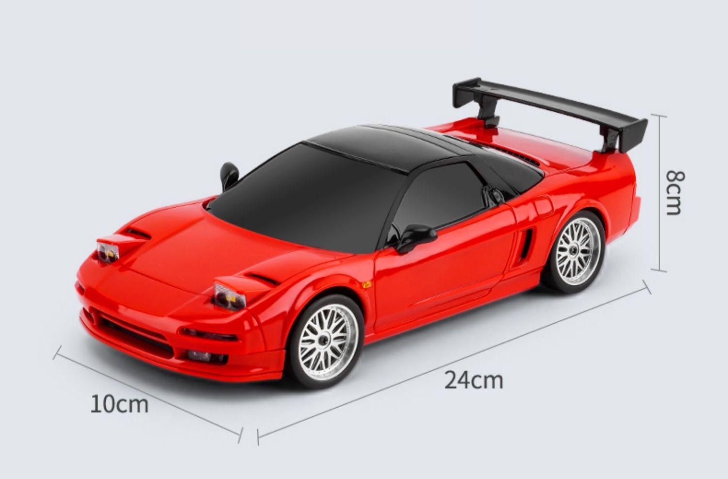 RC Honda Red NSX 1/18 Classic Remote Control Car Popup Light Flip Light Drift RC Car - Drift RC Model