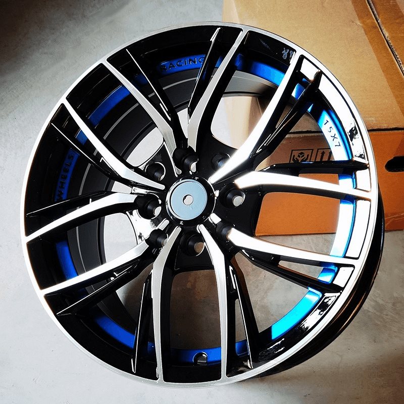 OEM Wheels 15 inches Rim Wheels 15X7J for Subaru BRZ Honda Dodge Mustang Crown Toyota Supra Audi Volkswagen BMW Series Lexus Mitsubishi Ford Aluminum Alloy - Drift RC Model