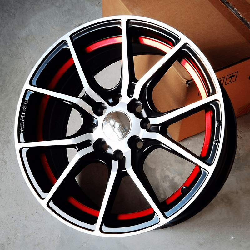 OEM Wheels 15 inches Rim Wheels 15X7J for Subaru BRZ Honda Dodge Mustang Crown Toyota Supra Audi Volkswagen BMW Series Lexus Mitsubishi Ford Aluminum Alloy - Drift RC Model