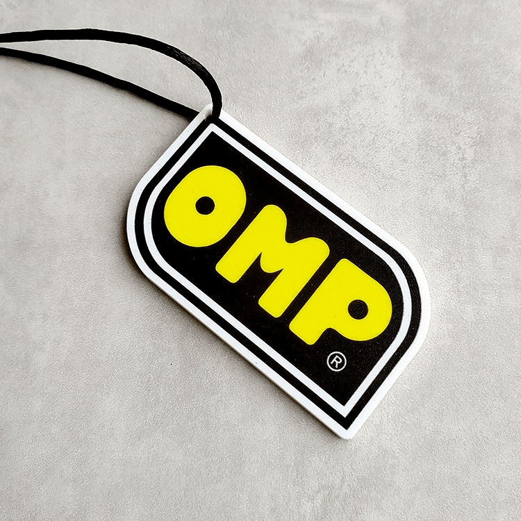 Japanese Car Pendant OMP Anime Cartoon Rearview Mirror Car Interior Pendant JDM - Drift RC Model