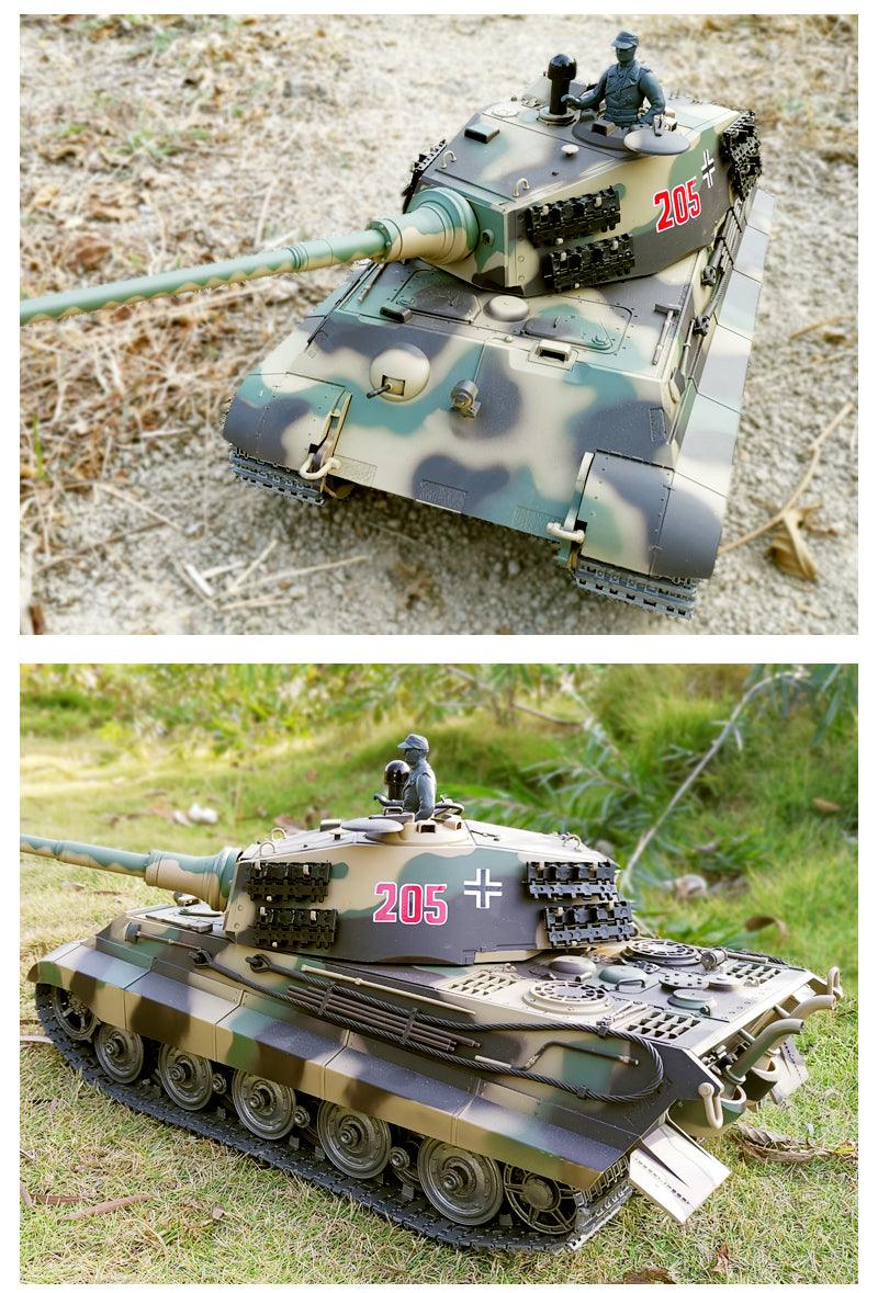 Henglong Remote Control Tank Metal Professional Electric Charging Crawler Off-road Military Tank Model - Drift RC Model