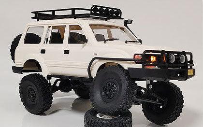 Naughty Dragon Red C54-1 Professional RC Remote Control Car LC80 Land Cruiser Off-road Vehicle Four-wheel Drive Climbing Car Electric Toy - Drift RC Model