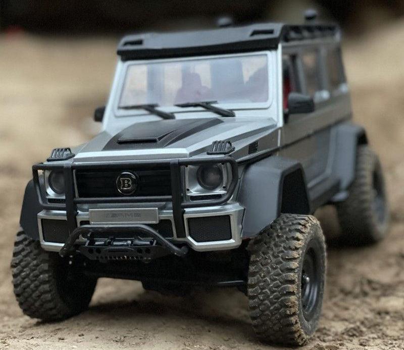 Mercedes-Benz RC G-Class Wagon Brabus G500 Remote Control Car Yellowish Green Color Climbing Off-road Vehicle Modified Professional RC - Drift RC Model