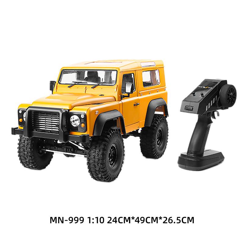 Land Rover Defender D90 Yellow RC Professional Remote Control Car Climbing Off-road Electric Vehicle - Drift RC Model