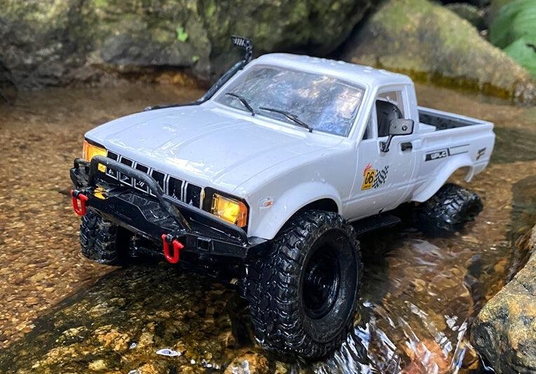 Naughty Dragon White C54-1 Professional RC Remote Control Car LC80 Land Cruiser Off-road Vehicle Four-wheel Drive Climbing Car Electric Toy - Drift RC Model