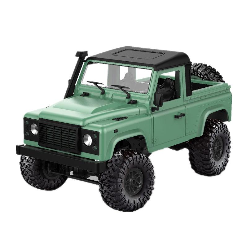 Remote Control Car Green D90 Professional RC Four-wheel Drive High-speed Climbing Off-road Vehicle Modified Model - Drift RC Model