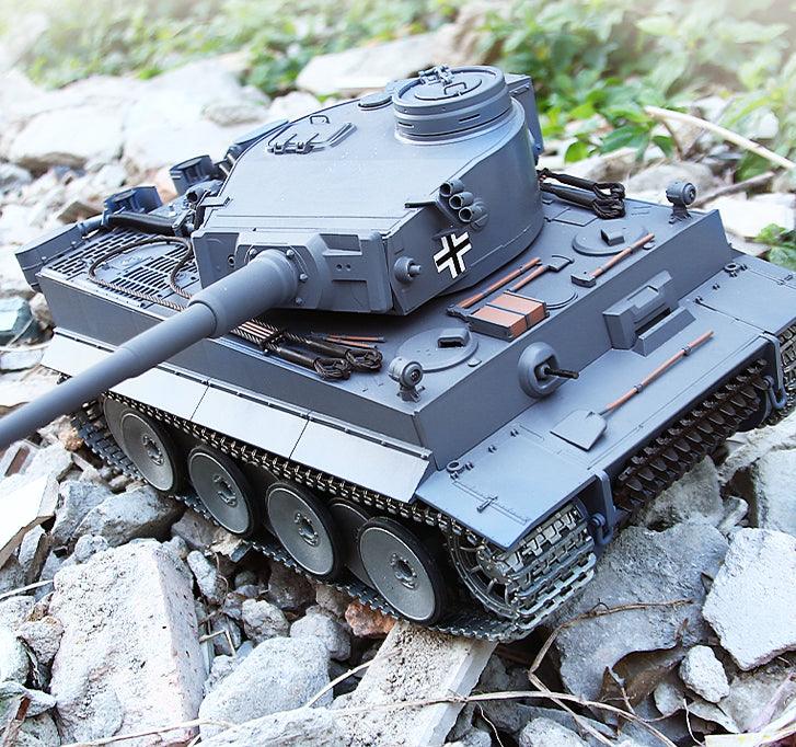 Henglong Metal Remote Control Tank Tiger One Tracked Wireless Electric Battle - Drift RC Model