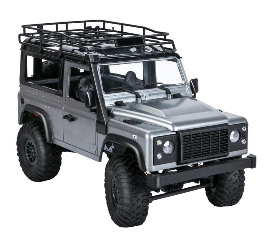 Remote Control Land Rover Defender MN99S Grey Waterproof Car Four-wheel Drive Climbing Off-road Vehicle Professional RC Model - Drift RC Model