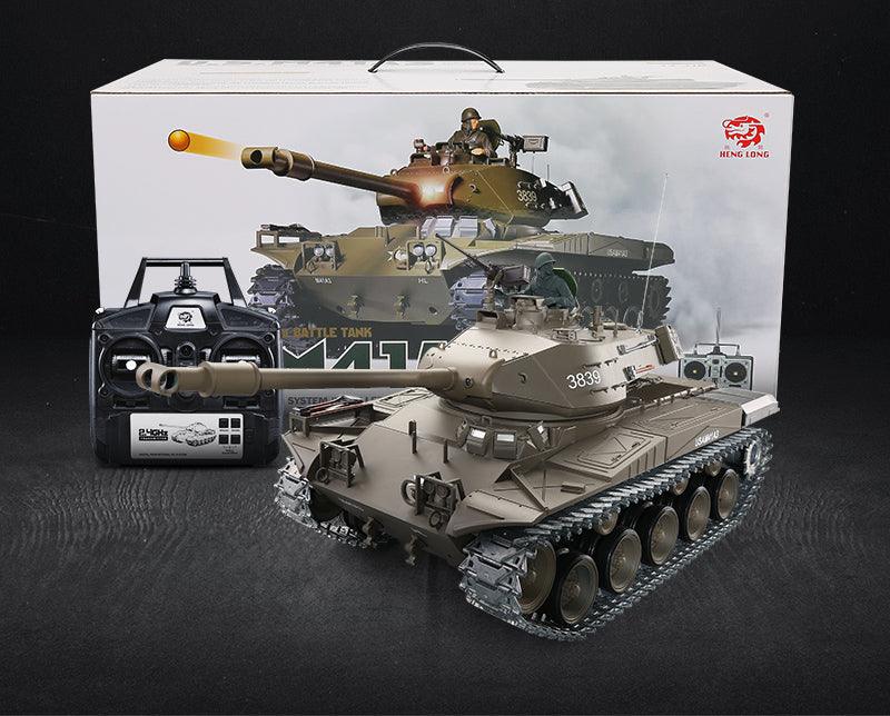 Henglong Remote Control Tank Electric Remote Off-road Military Model Infrared Battle - Drift RC Model