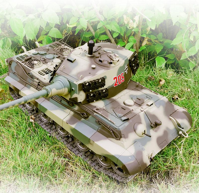 Henglong Remote Control Tank Metal Professional Electric Charging Crawler Off-road Military Tank Model - Drift RC Model