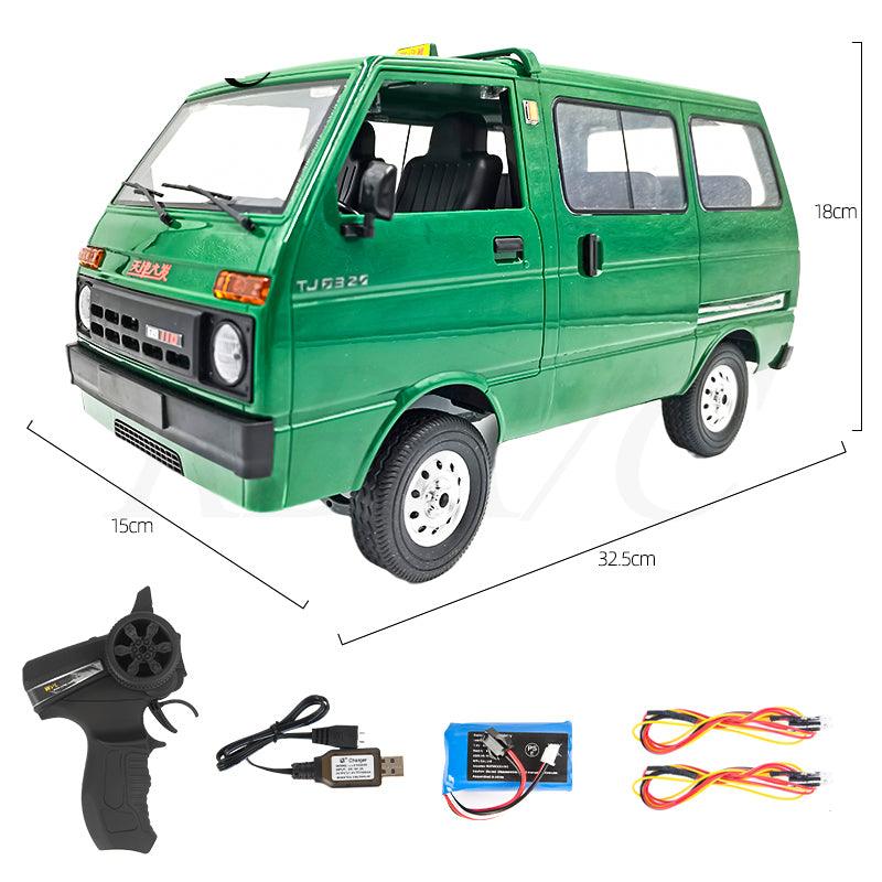 Naughty Dragon Green D42 Remote Control Van Daihatsu Model RC Professional Remote Control Car Rear Drive Drift Off-Road Toy - Drift RC Model