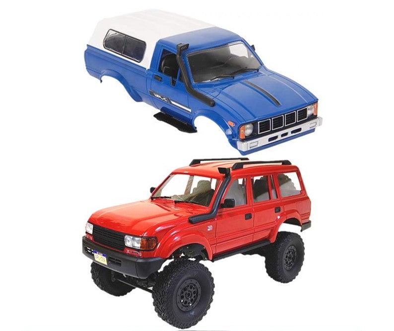 Naughty Dragon Red C54-1 Professional RC Remote Control Car LC80 Land Cruiser Off-road Vehicle Four-wheel Drive Climbing Car Electric Toy - Drift RC Model