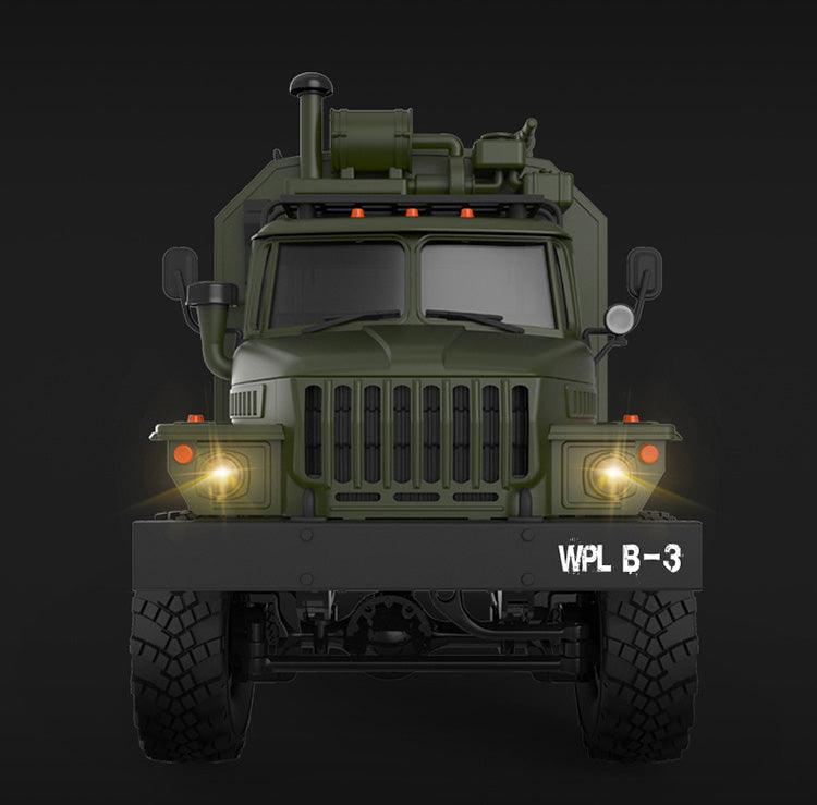 Naughty Dragon Ural RC Remote Control Car Six-wheel Drive B36 Military Truck Climbing Off-road Vehicle Modified Model - Drift RC Model