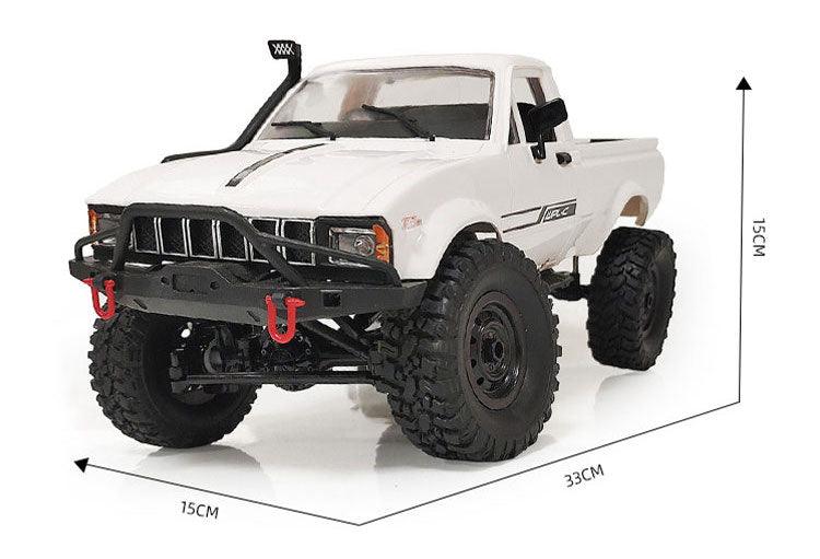 Naughty Dragon White C54-1 Professional RC Remote Control Car LC80 Land Cruiser Off-road Vehicle Four-wheel Drive Climbing Car Electric Toy - Drift RC Model