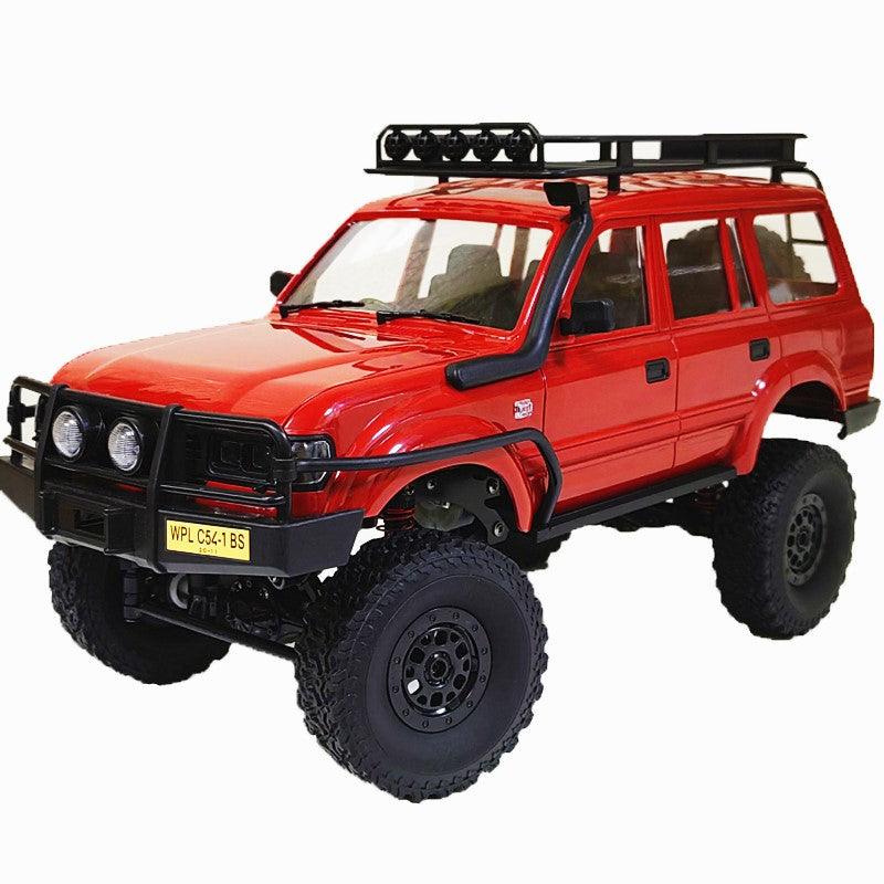 Naughty Dragon Red C54-1 Professional RC Remote Control Car LC80 Land Cruiser Off-road Vehicle Four-wheel Drive Climbing Car Electric Toy - Drift RC Model