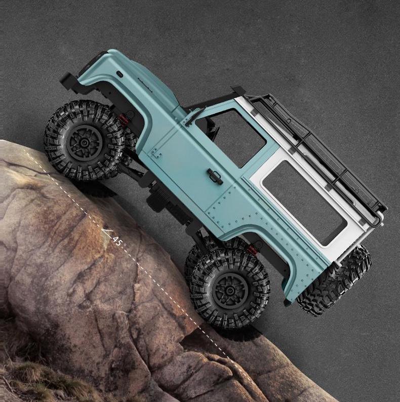 Remote Control Car Green D90 Professional RC Four-wheel Drive High-speed Climbing Off-road Vehicle Modified Model - Drift RC Model