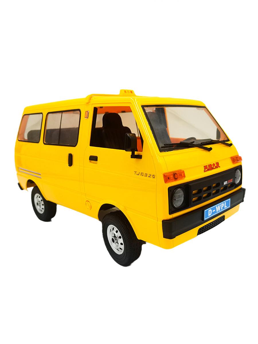 Naughty Dragon Yellow D42 Remote Control Van Daihatsu Model RC Professional Remote Control Car Rear Drive Drift Off-Road Toy - Drift RC Model