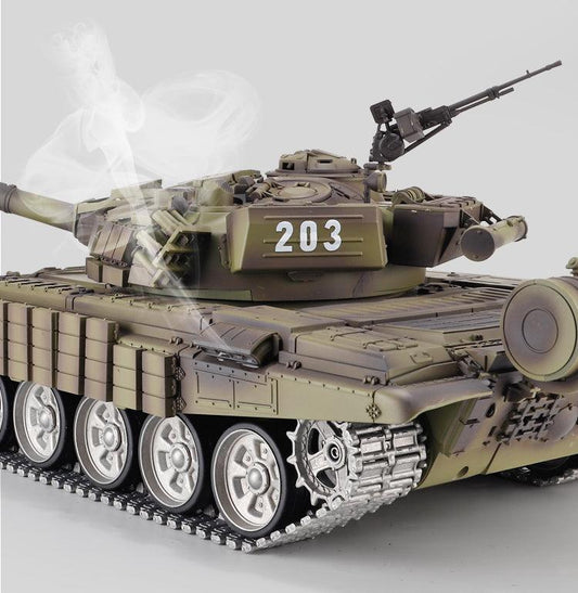 Henglong Remote Control Main Battle T70 Tank Metal Military Model Electric Armored Combat Vehicle - Drift RC Model