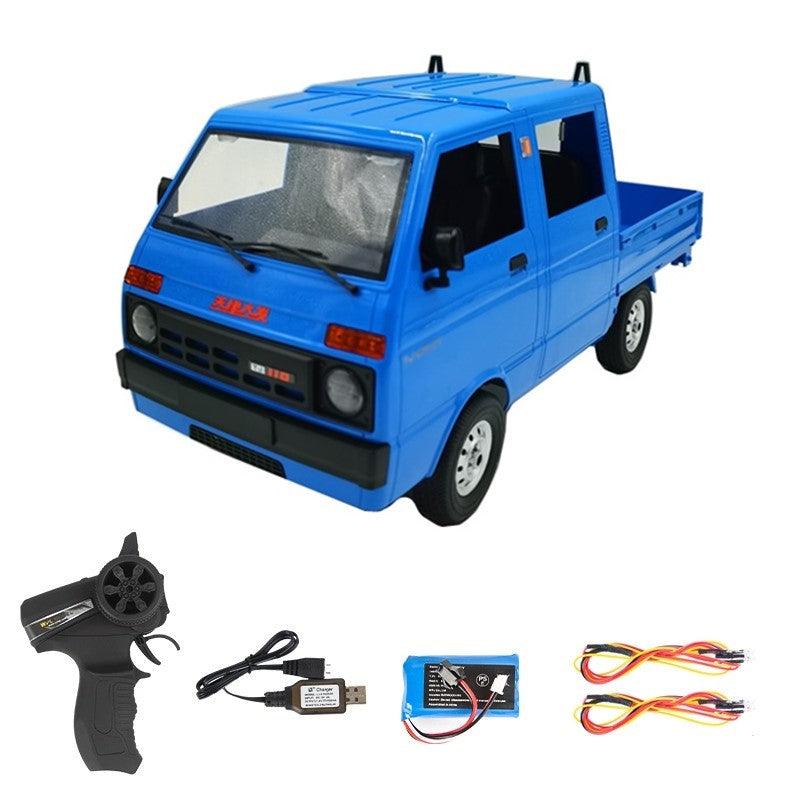 Naughty Dragon Blue D42 Remote Control Truck Van Daihatsu Model RC Professional Remote Control Car Rear Drive Drift Off-Road Toy - Drift RC Model