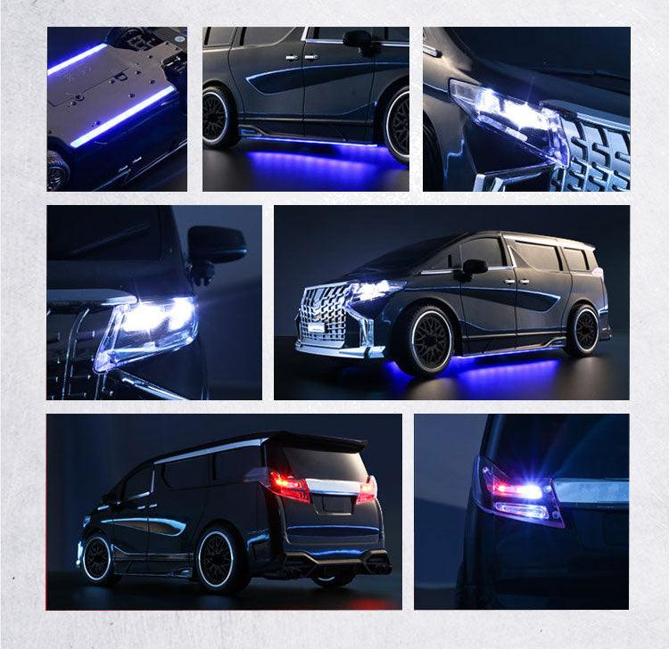 Toyota Alphard Drift RC Black Remote Control Car Rear Drive Professional Electric RC - Drift RC Model