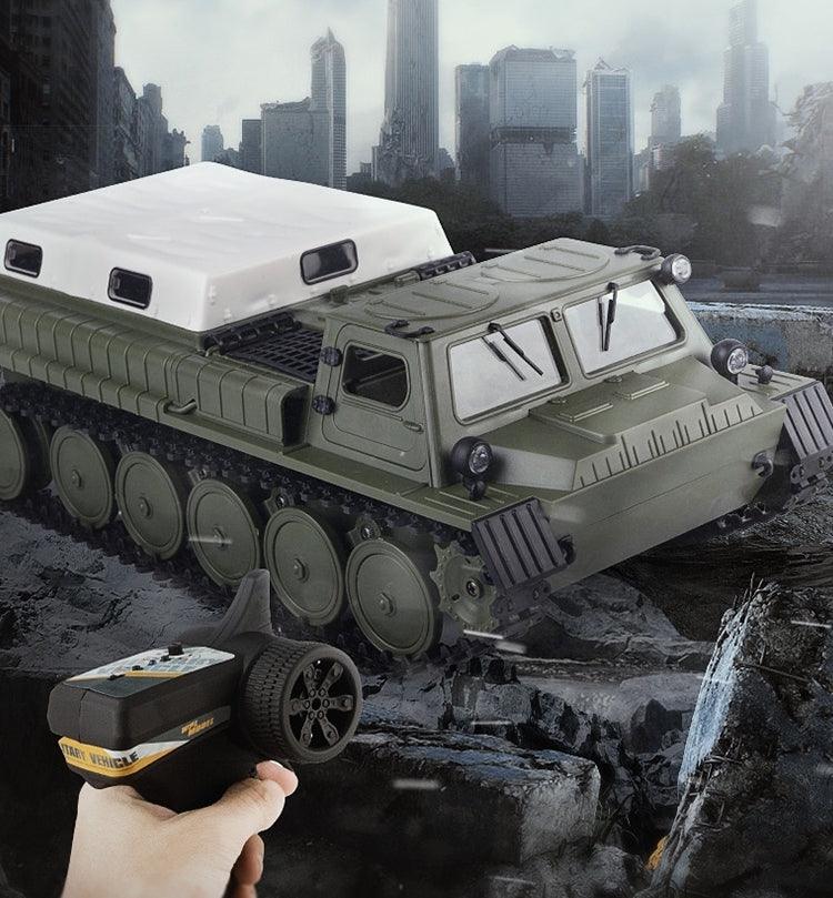 Naughty Dragon E1 Remote Control Tank Crawler RC Climbing Transport Off-road Electric Model Vehicle - Drift RC Model