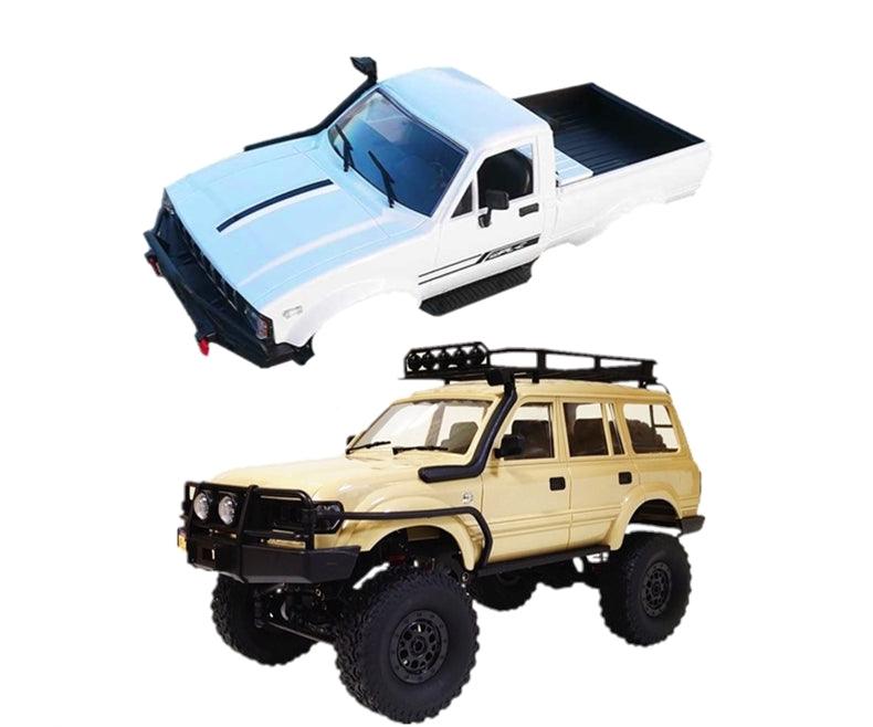 Naughty Dragon Red C54-1 Professional RC Remote Control Car LC80 Land Cruiser Off-road Vehicle Four-wheel Drive Climbing Car Electric Toy - Drift RC Model