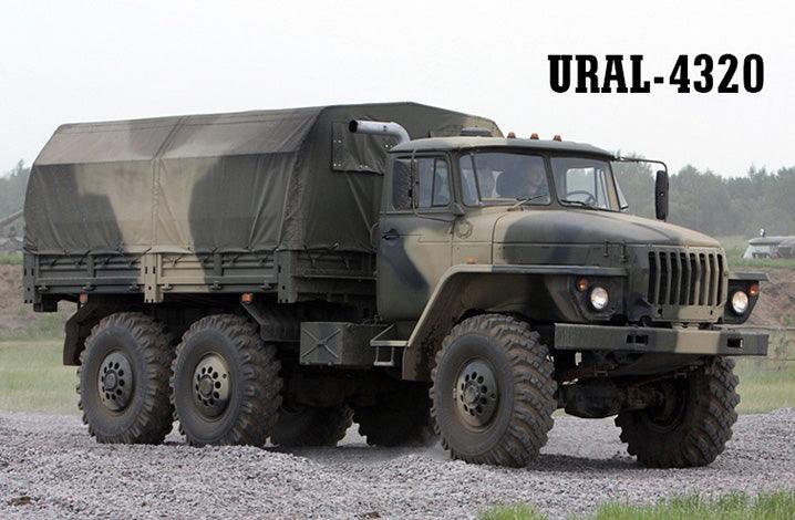 Ural 4320 Truck RC Remote Control Car Six-wheel Drive B36 Military Truck Climbing Off-road Vehicle Modified Model - Drift RC Model