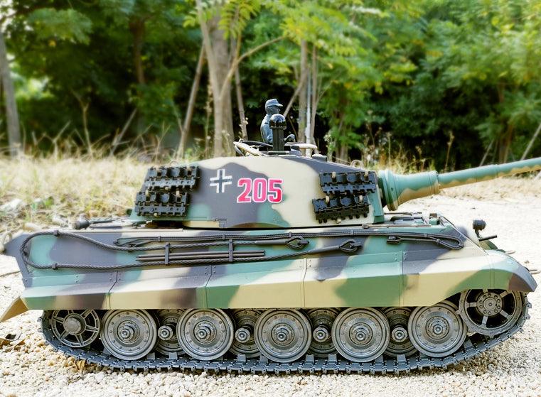 Henglong Remote Control Tank Metal Professional Electric Charging Crawler Off-road Military Tank Model - Drift RC Model