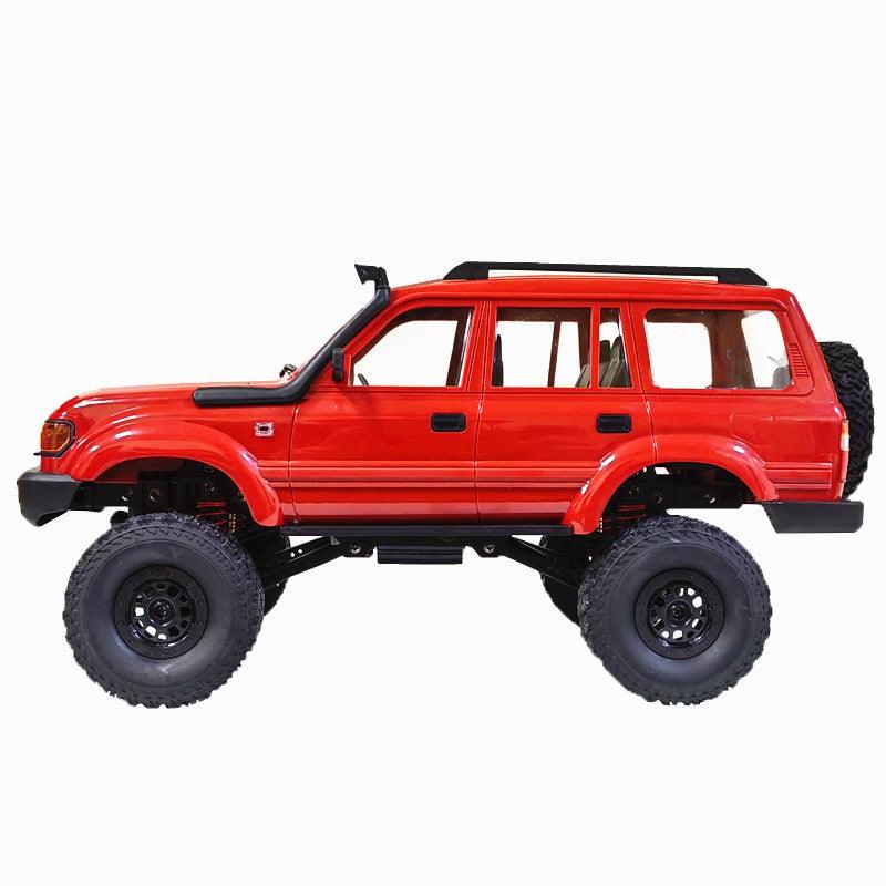 Naughty Dragon Red C54-1 Professional RC Remote Control Car LC80 Land Cruiser Off-road Vehicle Four-wheel Drive Climbing Car Electric Toy - Drift RC Model