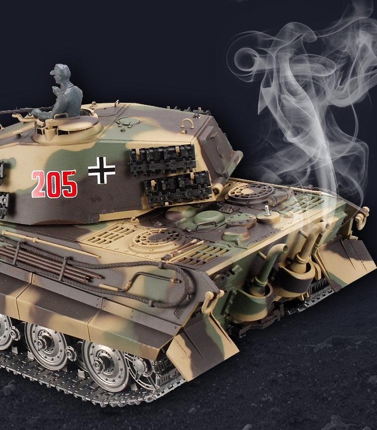 Henglong Remote Control Tank Metal Professional Electric Charging Crawler Off-road Military Tank Model - Drift RC Model