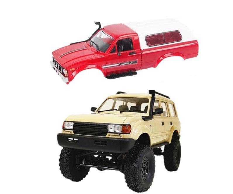 Naughty Dragon Red C54-1 Professional RC Remote Control Car LC80 Land Cruiser Off-road Vehicle Four-wheel Drive Climbing Car Electric Toy - Drift RC Model