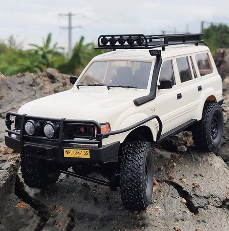 Naughty Dragon Red C54-1 Professional RC Remote Control Car LC80 Land Cruiser Off-road Vehicle Four-wheel Drive Climbing Car Electric Toy - Drift RC Model