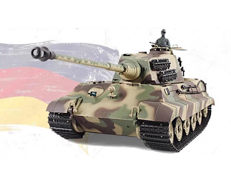 Henglong Remote Control Tank Metal Professional Electric Charging Crawler Off-road Military Tank Model - Drift RC Model